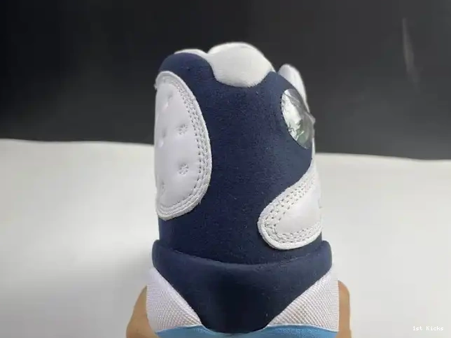 1st Kicks Shoes Jordan Dark Blue 13 Air 414571-144 Powder 0624